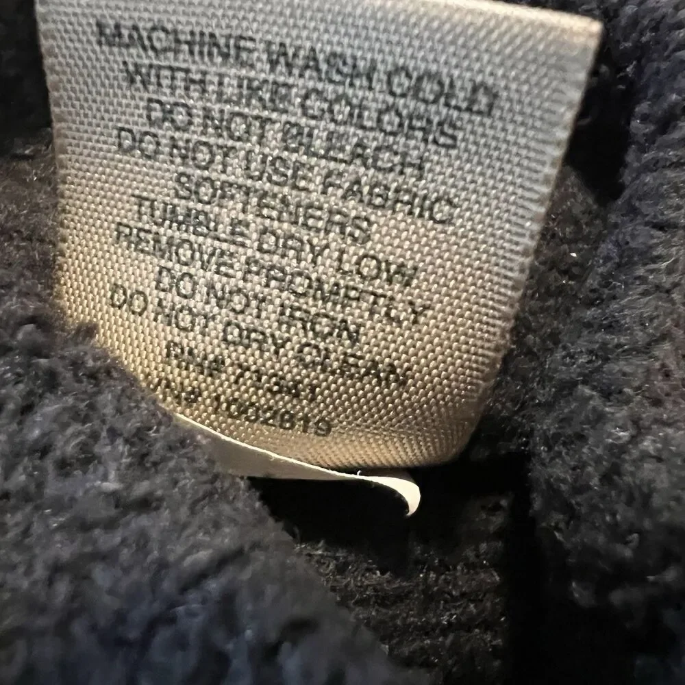 LL Bean Kids Winter Gloves‎ Large Thinsulate Insulation Fleece Lined Gray Green